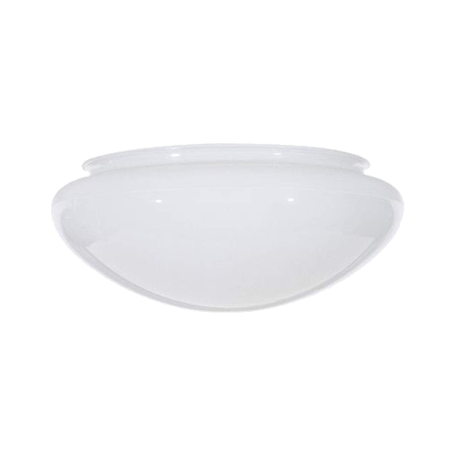 DYSMIO 6-Inch White Glass Globe Shade, Replacement for Pendant & Fan Light, Fitter Size 5-1/2 inches