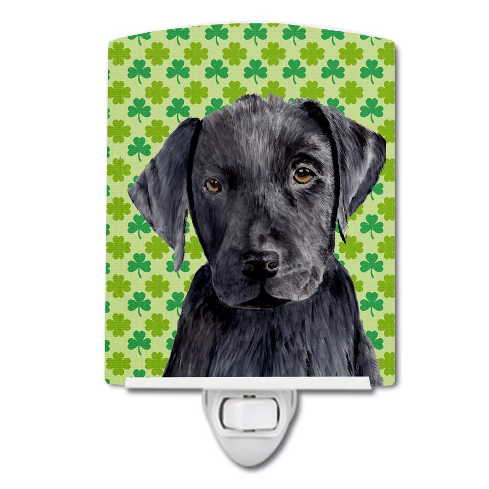 Carolines Treasures Ceramic Night Light, Labrador Black, UL-Certified, 6x4x3 inches, Multicolor, Model SC9284CNL