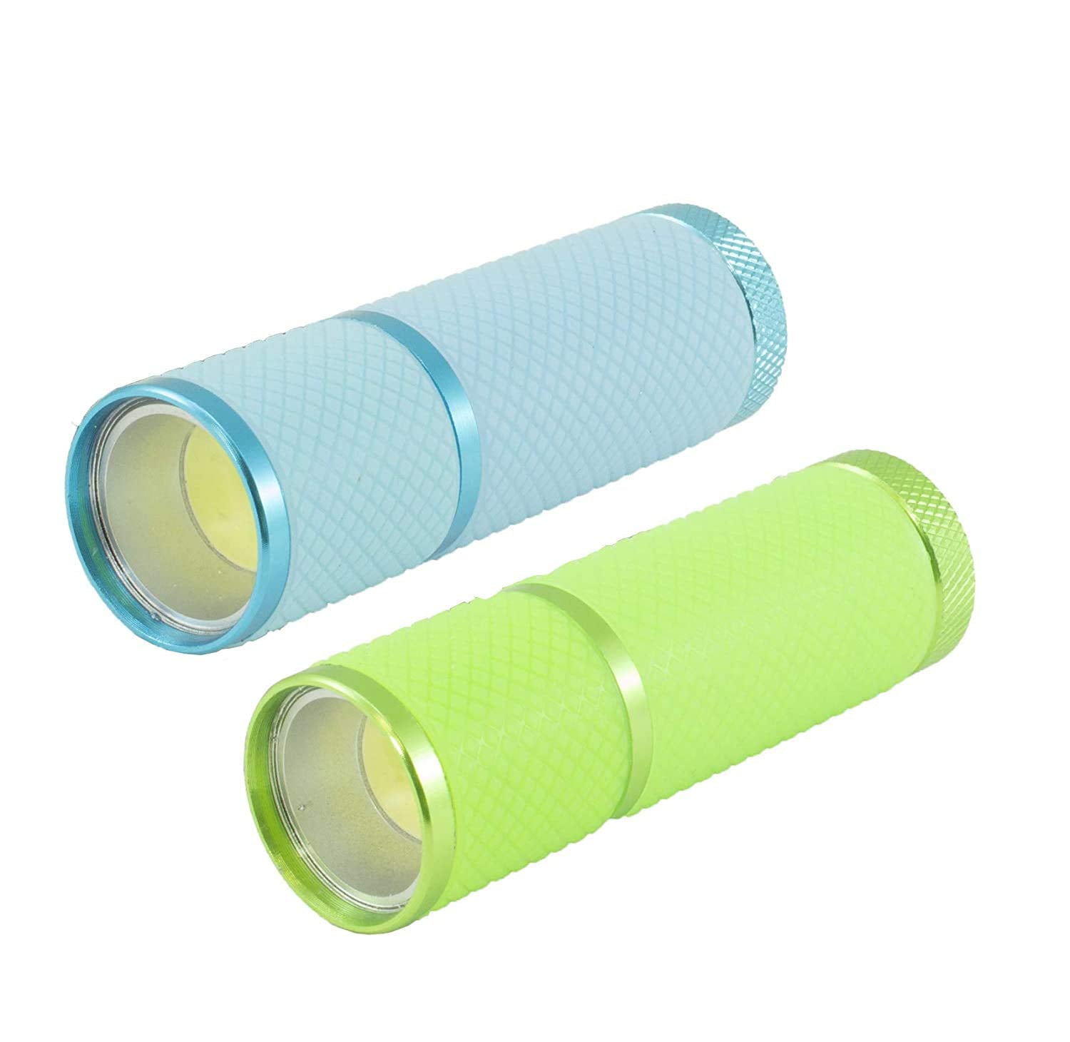 LitezAll Glow in The Dark Flashlight | Rubber Coated Mini Flashlight LED Flashlight | Battery Operated Mini Flashlights for Kids