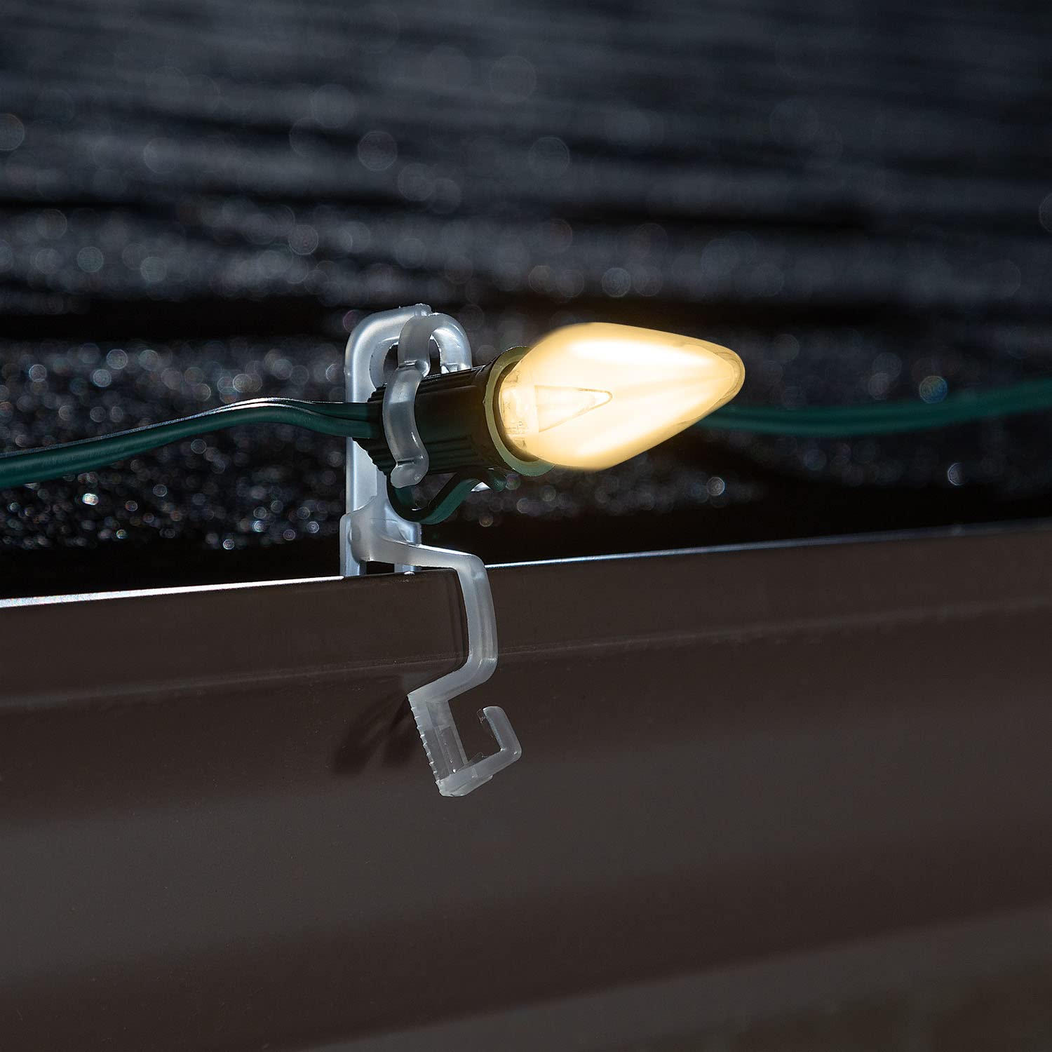 HLO Lighting LED C7 Teal Replacement Bulbs, E12 Size, Energy Efficient, 2 Diode, Pack of 25
