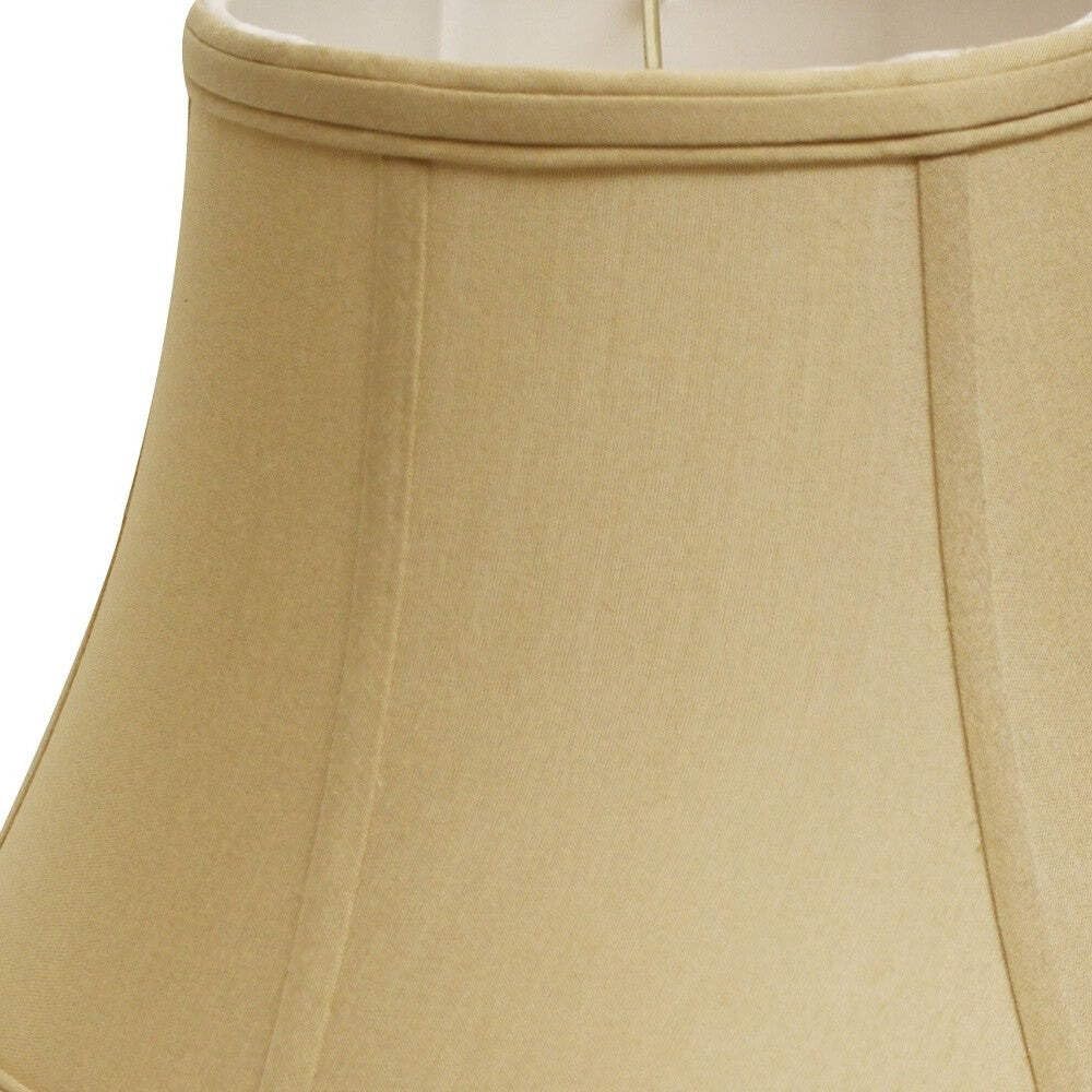 Homeroots Drum Lampshade 18 In. - Pale Brown, Warm White - Model 469493