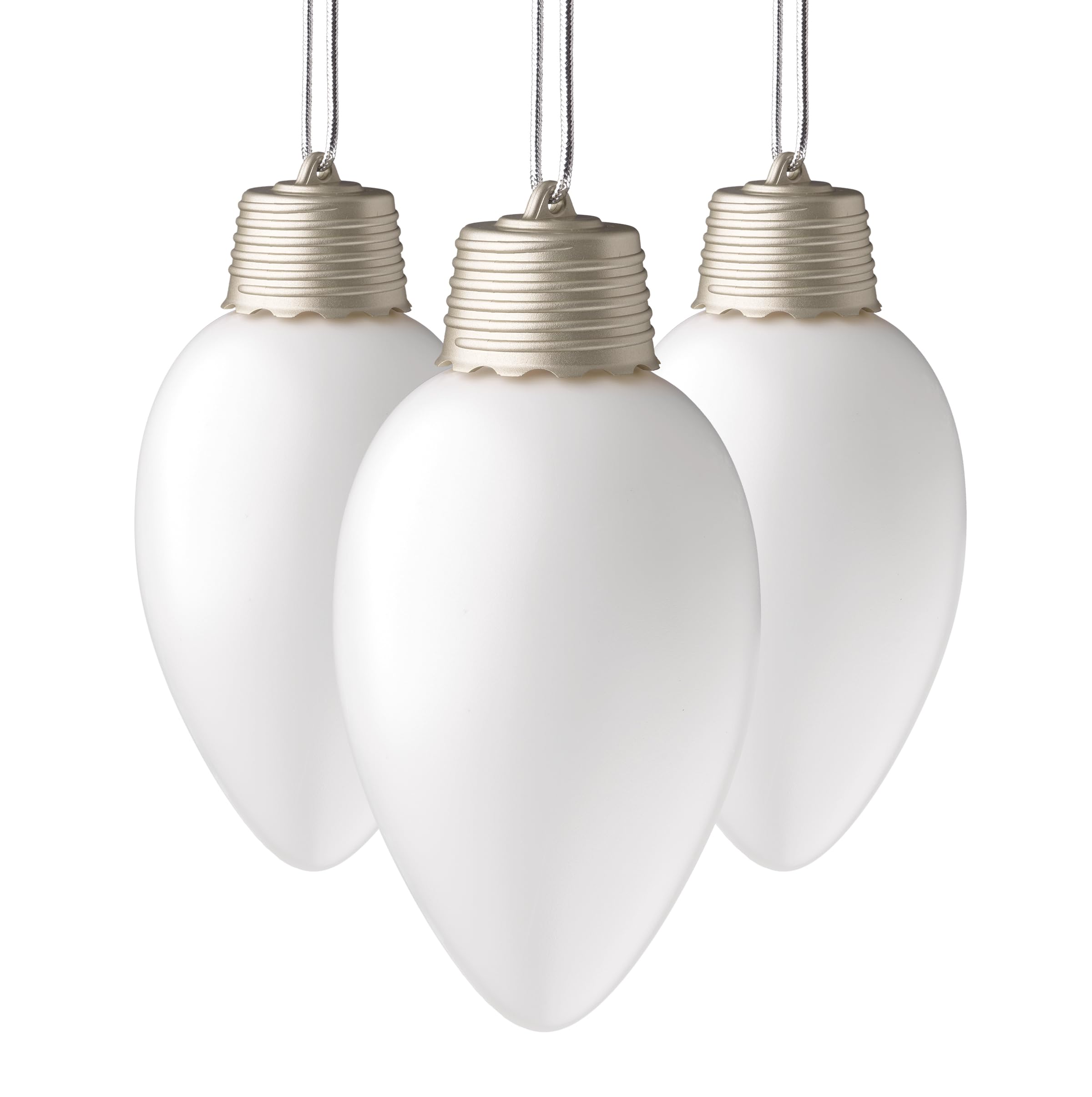 Xodus Innovations WP900-3 Battery Powered Hanging Decorative Outdoor Pulsing 8 inch C9 Bulb Style Light with Sensor Turns-On at 