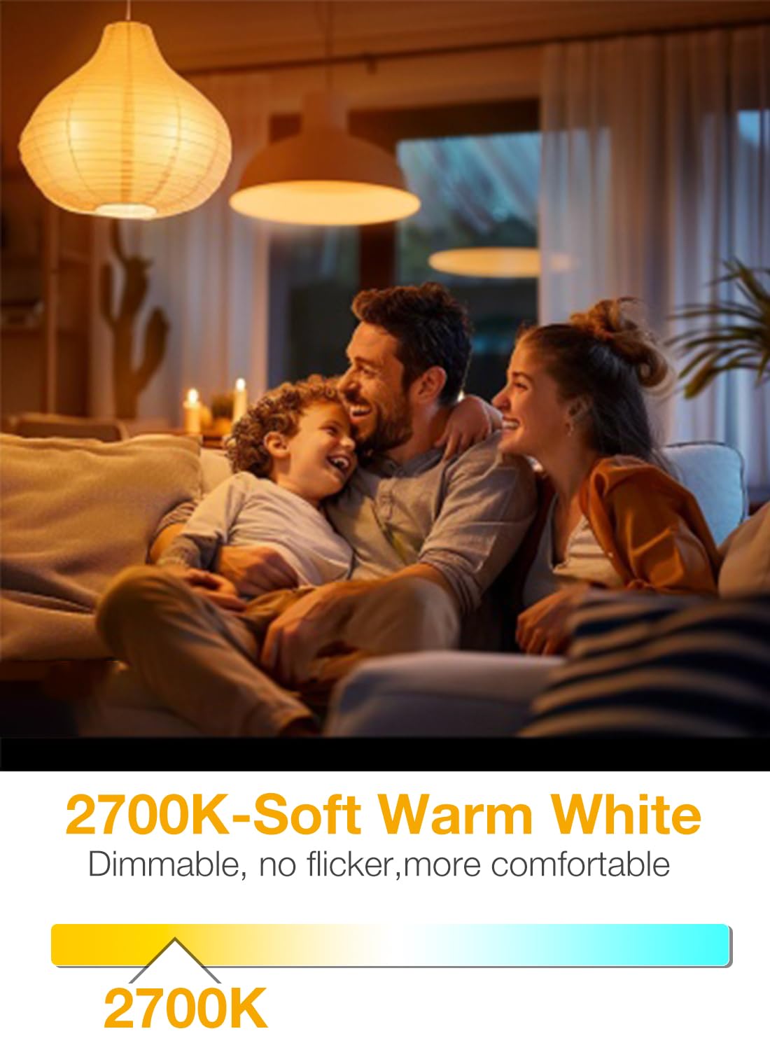 Daybetter 10 Pack Led Lights, Vintage Led Edison Bulbs 60 Watt Equivalent, St58 Antique Led Filament Light Bulbs, E26 Dimmable Led Bulb With Warm White 2700K, Brightness 8W, 800Lm, Clear Glass