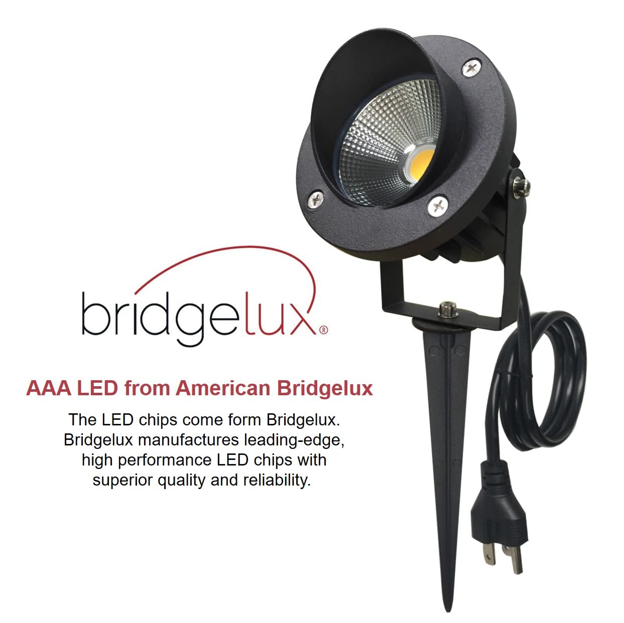 Toveenen Led Color Landscape Outdoor Spotlight - 120V 25W Remote Waterproof Spot Lights For Yard Garden Tree House Halloween Chr