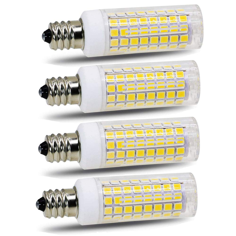 youbiao zhou E11 led Bulb 75w 100w Halogen Bulbs Replacement, JD T4 e11 Mini Candelabra Base 110V 120V 130 Voltage Input Light B
