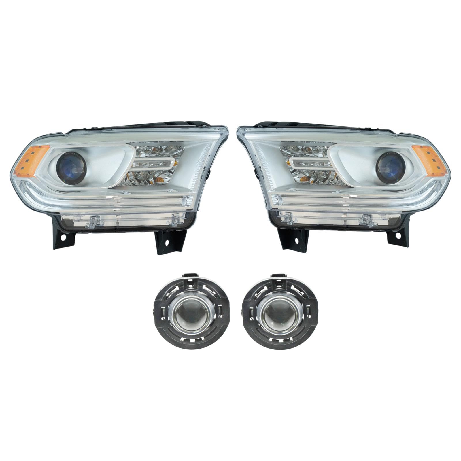 Trq Lighting Kit Ch2502256 Ch2503256 Ch2594105 Compatible With 2014-2017 Dodge Durango