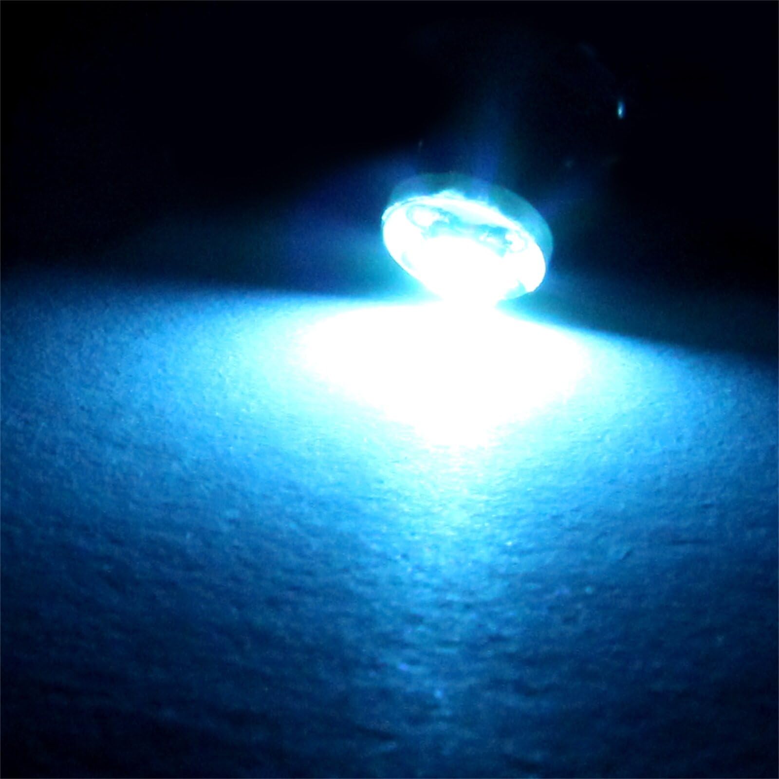 Cciyu 6 Pack T4/T4.2 Neo Wedge Led Bulb A/C Lights (Ice Blue)