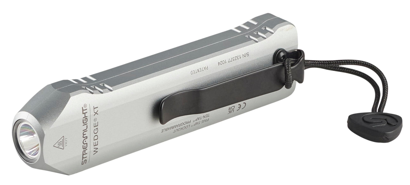 STREAMLIGHT WEDGE XT EVERYDAY CARRY FLASHLIGHT - SILVER M88819 STREAMLIGHT WEDGE XT EVERYDAY CARRY FLASHLIGHT - SILVER M88819
