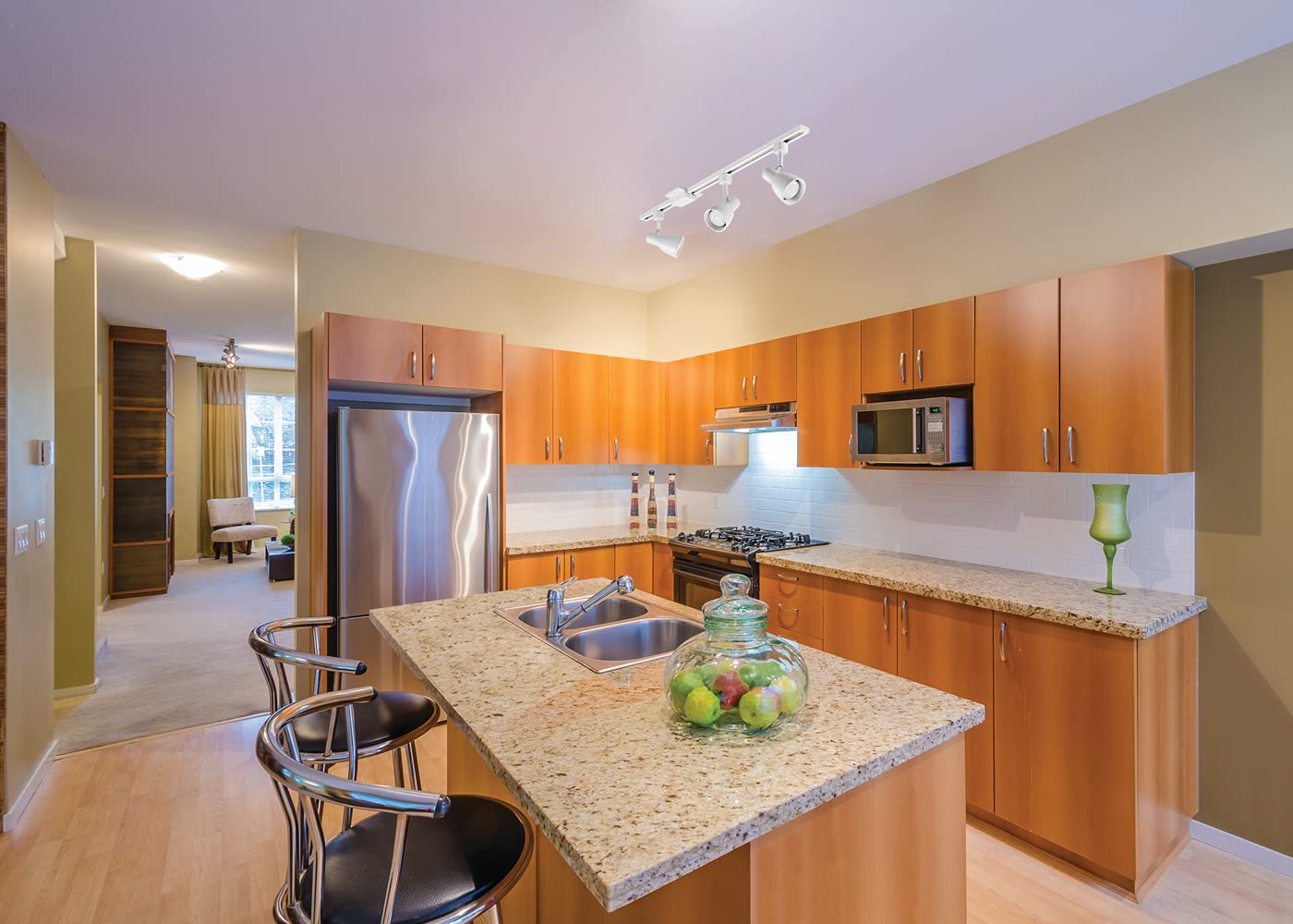 Lithonia Lighting Ltknstbf Br20 Mw M2 Step Baffle Kit Track Lighting, White