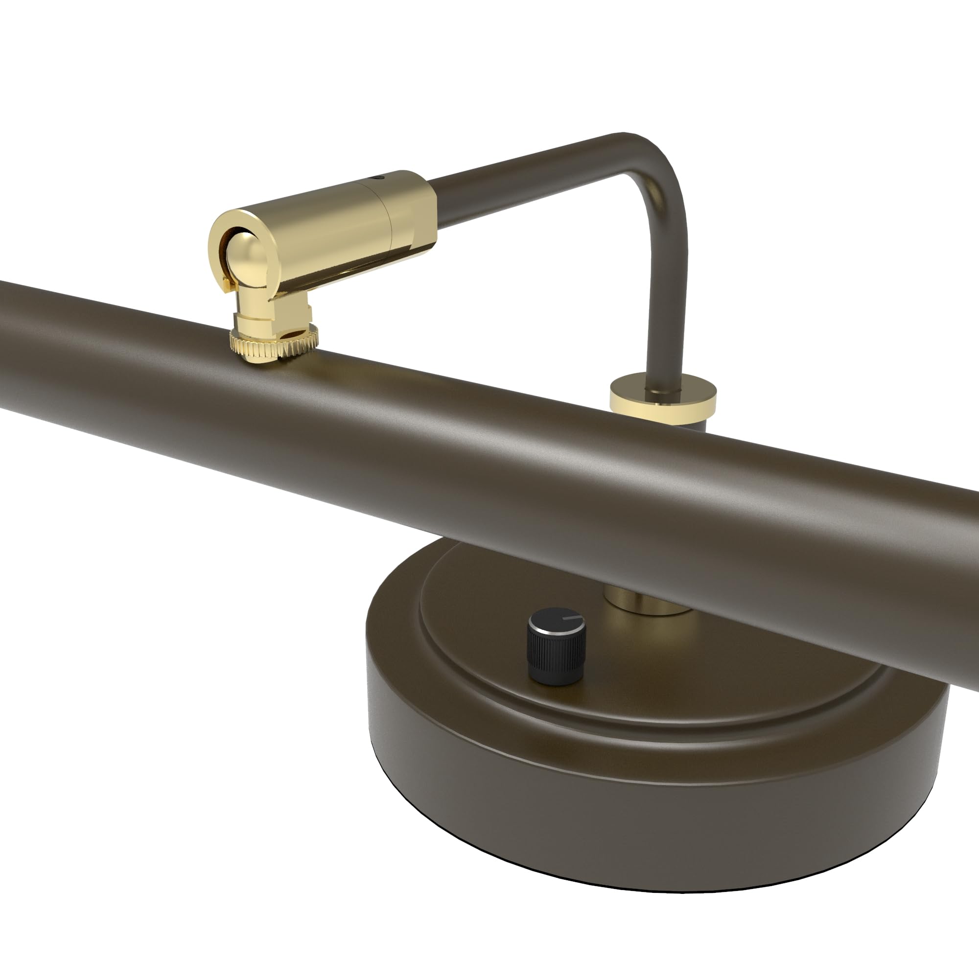 Cocoweb 19" Mahogany Bronze LED Directional Piano Desk Lamp - Model PLED101V, Aluminum Material