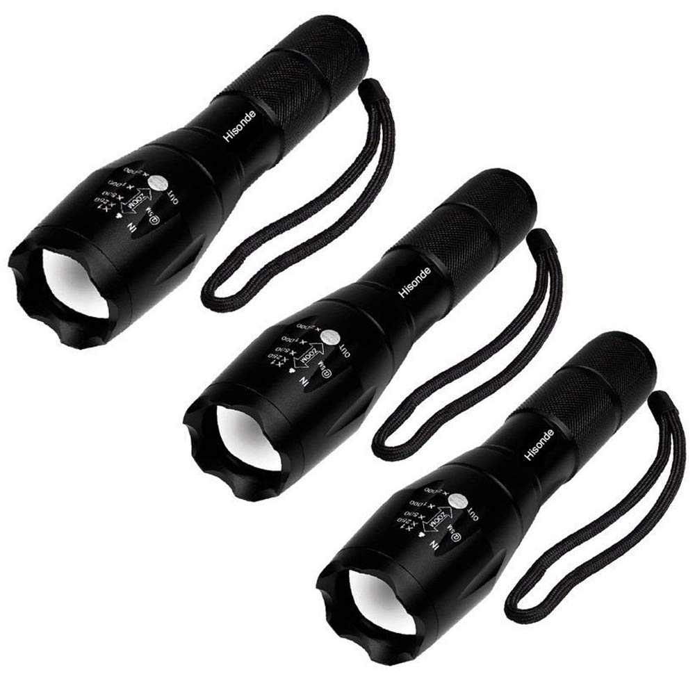 Military Grade Tactical 5 Mode High Lumens Waterproof LED Flashlight (3)