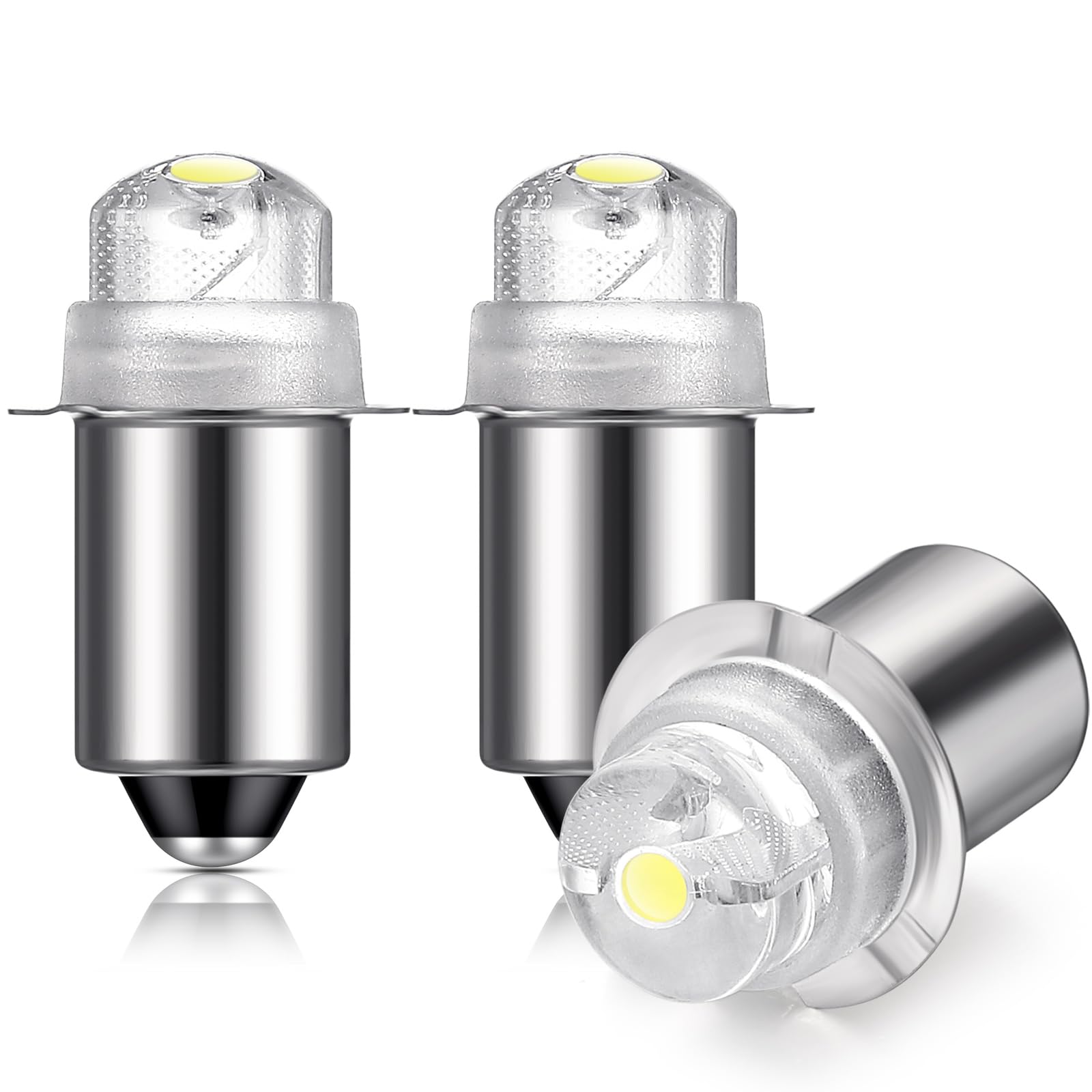 Honoson LED Replacement Bulb, 30 Lumen, 3-Volt, Glass, Model 41-1643, 3 Count Pack