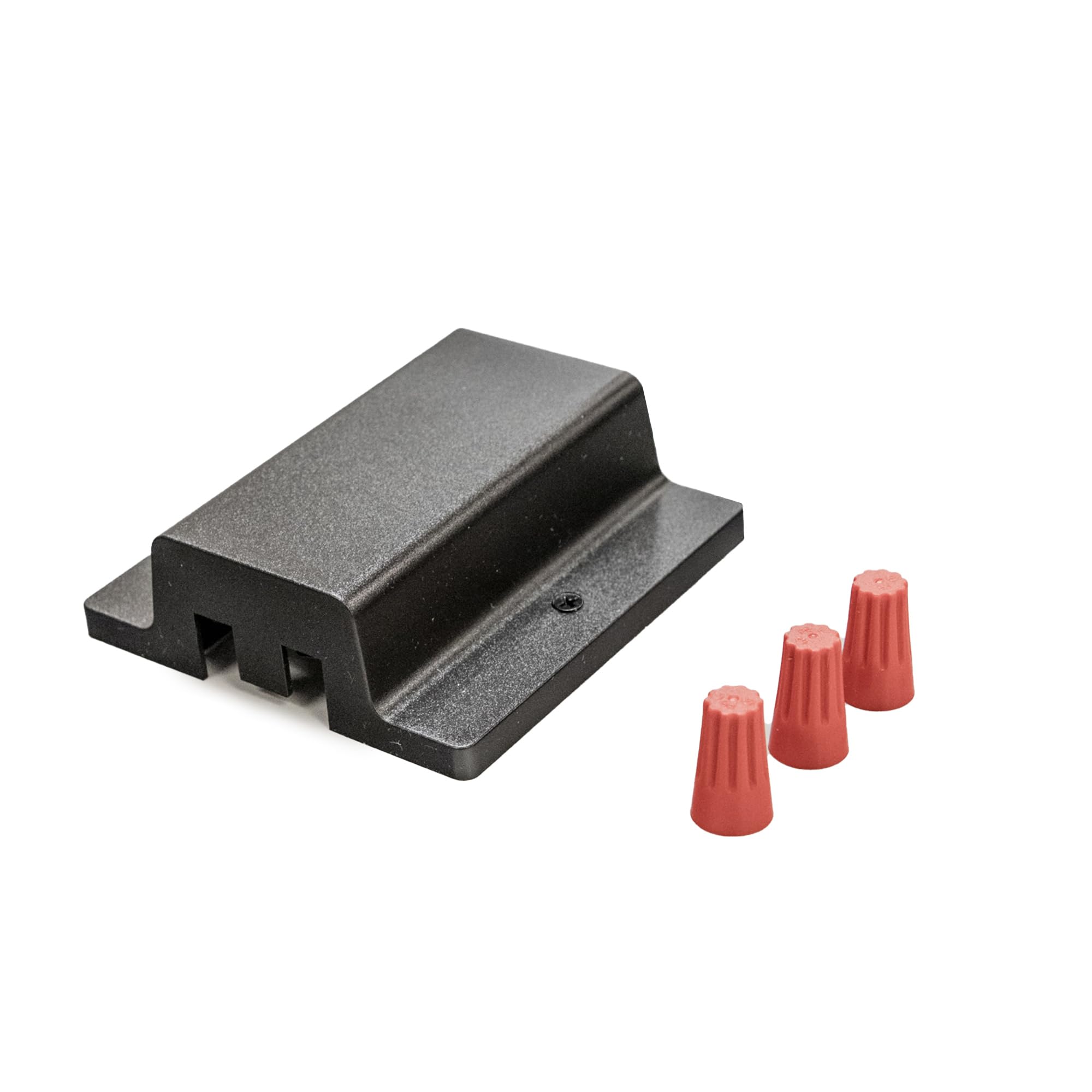 Wac Lighting H Track 120V Floating Canopy Connector To Power Track From Electric Box For H Style 3-Wire Track Systems In Black