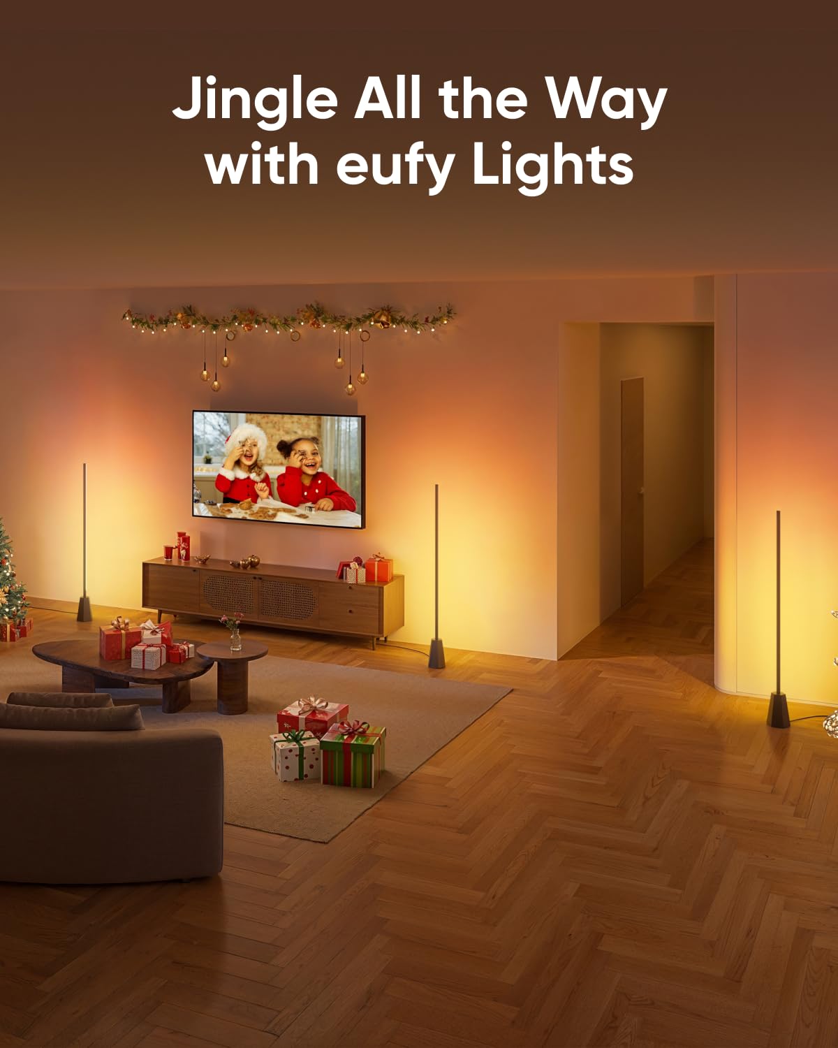 Eufy Indoor Floor Lamp E10, Rgbww Led, Smart Floor Lamp For Living Room And Bedroom, 16 Million Colors, 1700 Lumens, Works With