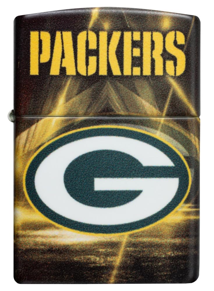 Zippo Nfl Green Bay Packers 540 Matte Pocket Lighter