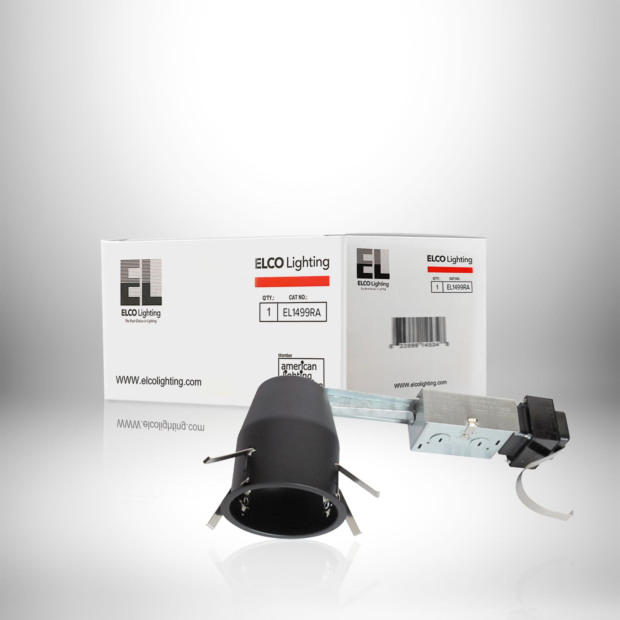 Elco Lighting El1499Ra 4    Low Voltage Airtight Remodel Housing