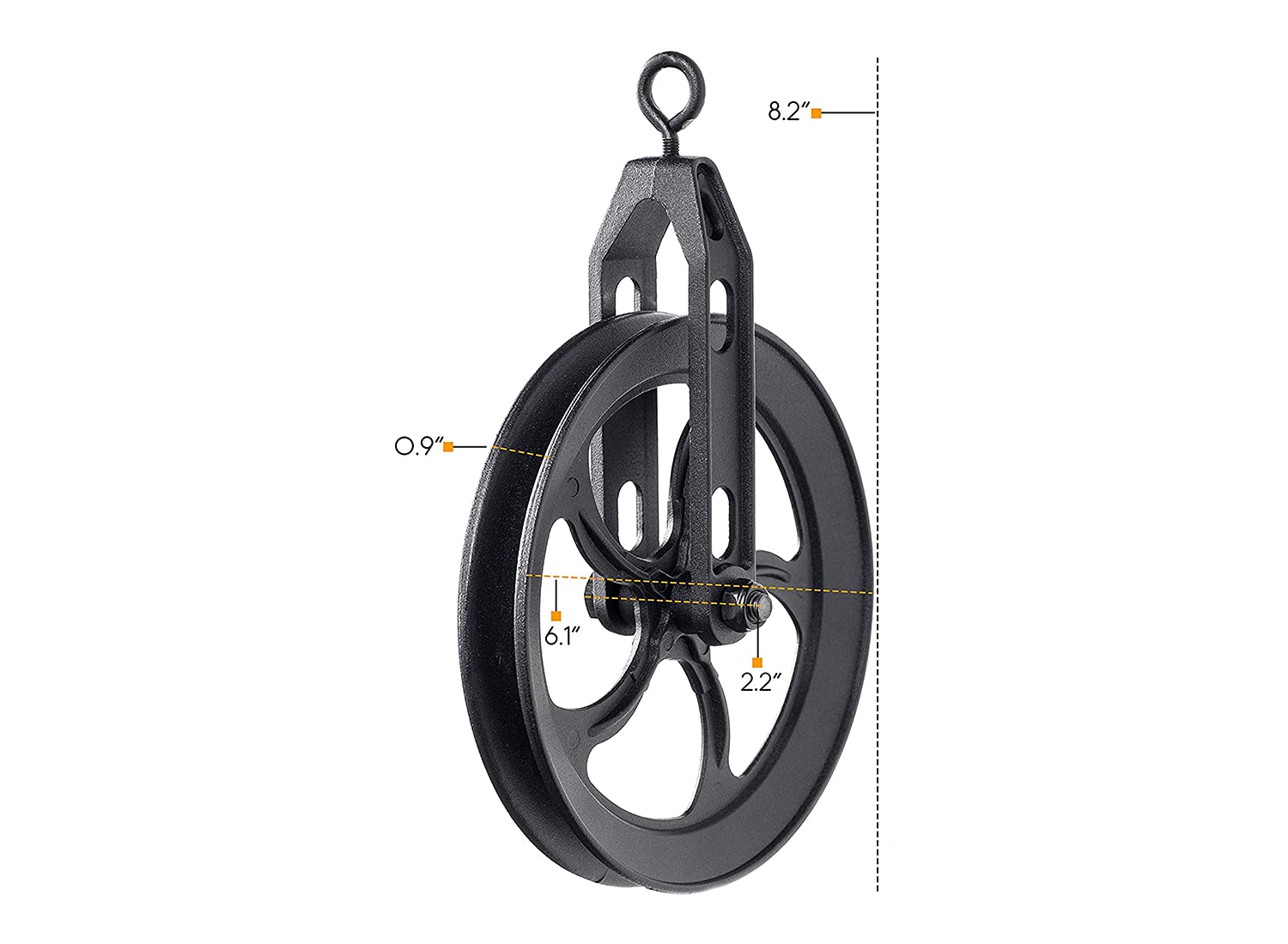 Rustic State Vintage Industrial Farmhouse Pulley Wall Mount Lamp RT132 Black