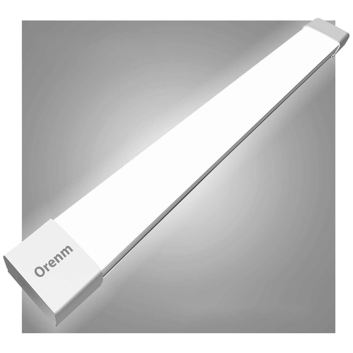 Plug And Play Linkable Waterproof Led Tube Light, 4Ft 36W 5000K With Switch Cord, Easy Installed On Ceiling Or Wall Without Wiring For Garage, Under Cabinet, Shop Light