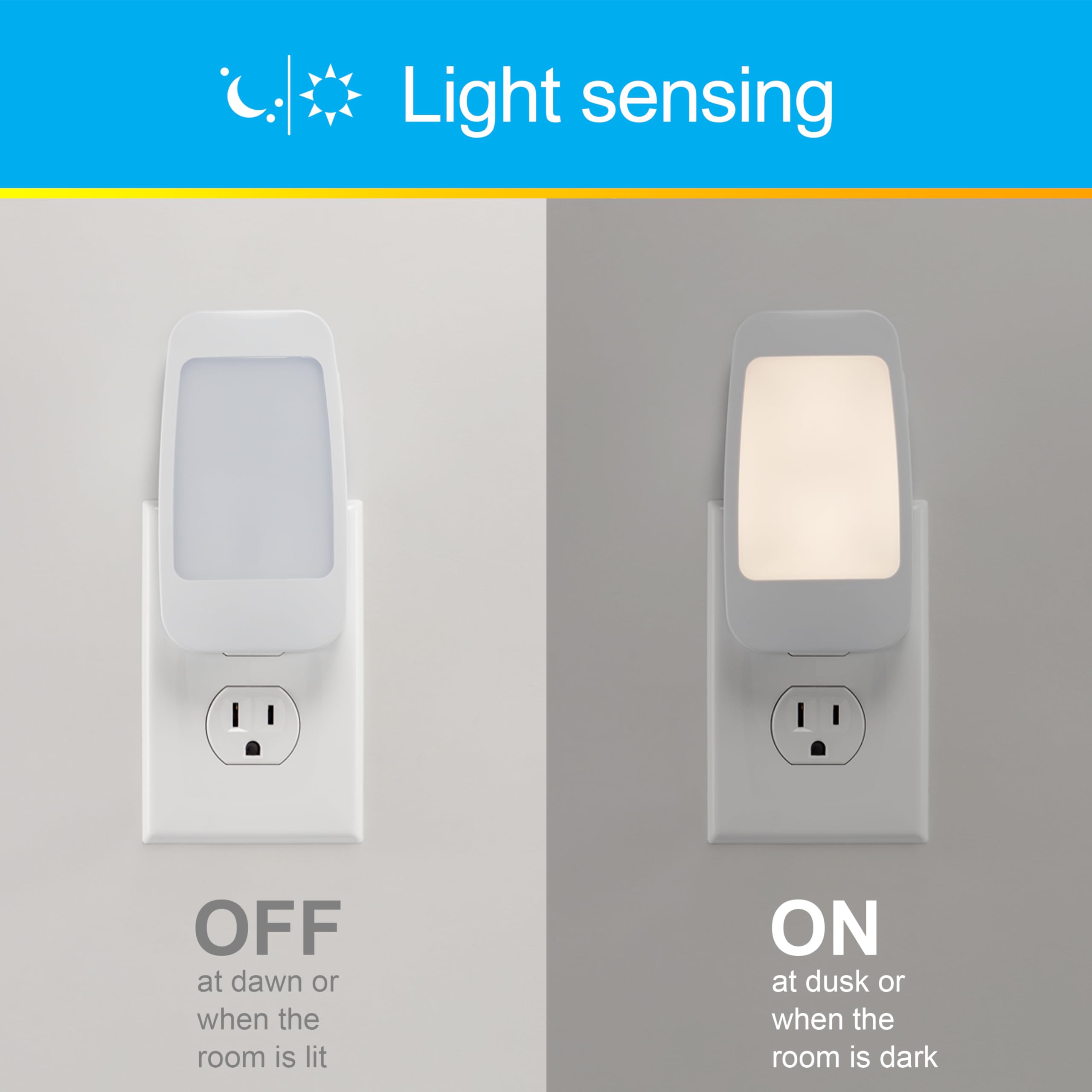 Ge 4-In-1 Led Power Failure Night Light, Dusk-To-Dawn Sensor, Foldable Plug, Portable, Flashlight, Ideal For Storm, Outage, Emer