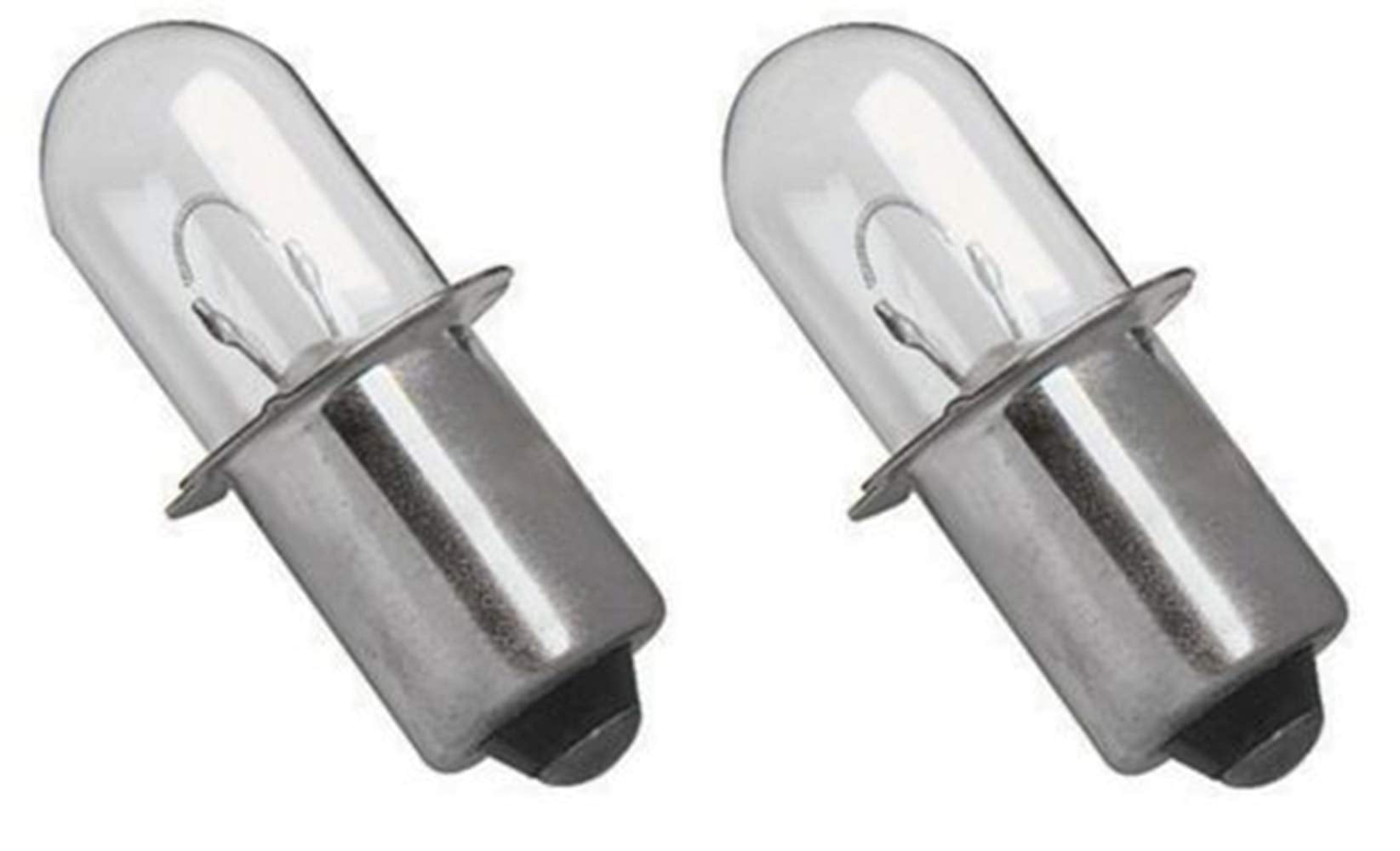 Hasmx 18V Xenon Bulb Replacement For Hitachi Flashlights - 2 Pack