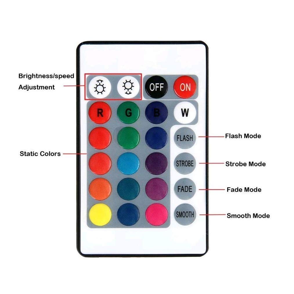 Mirror Magic Personalized Led Night Light Lamp With Remote, College Football Helmet Lights Up In 16 Colors, 4 Light Modes, 10-12