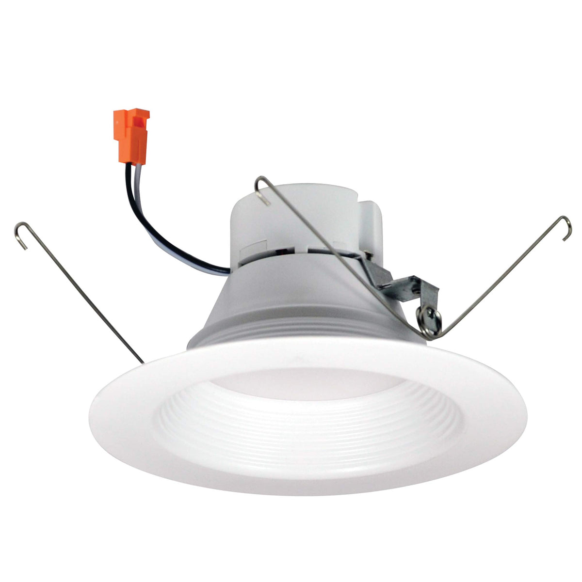 Nora Lighting NOX-563250WW 5 Inch Or 6 Inch Baffle LED Retrofit Fixture, 120 Volt, Round, 12.5-Watt,90 CRI, 5000K,750 Lumens, Wh