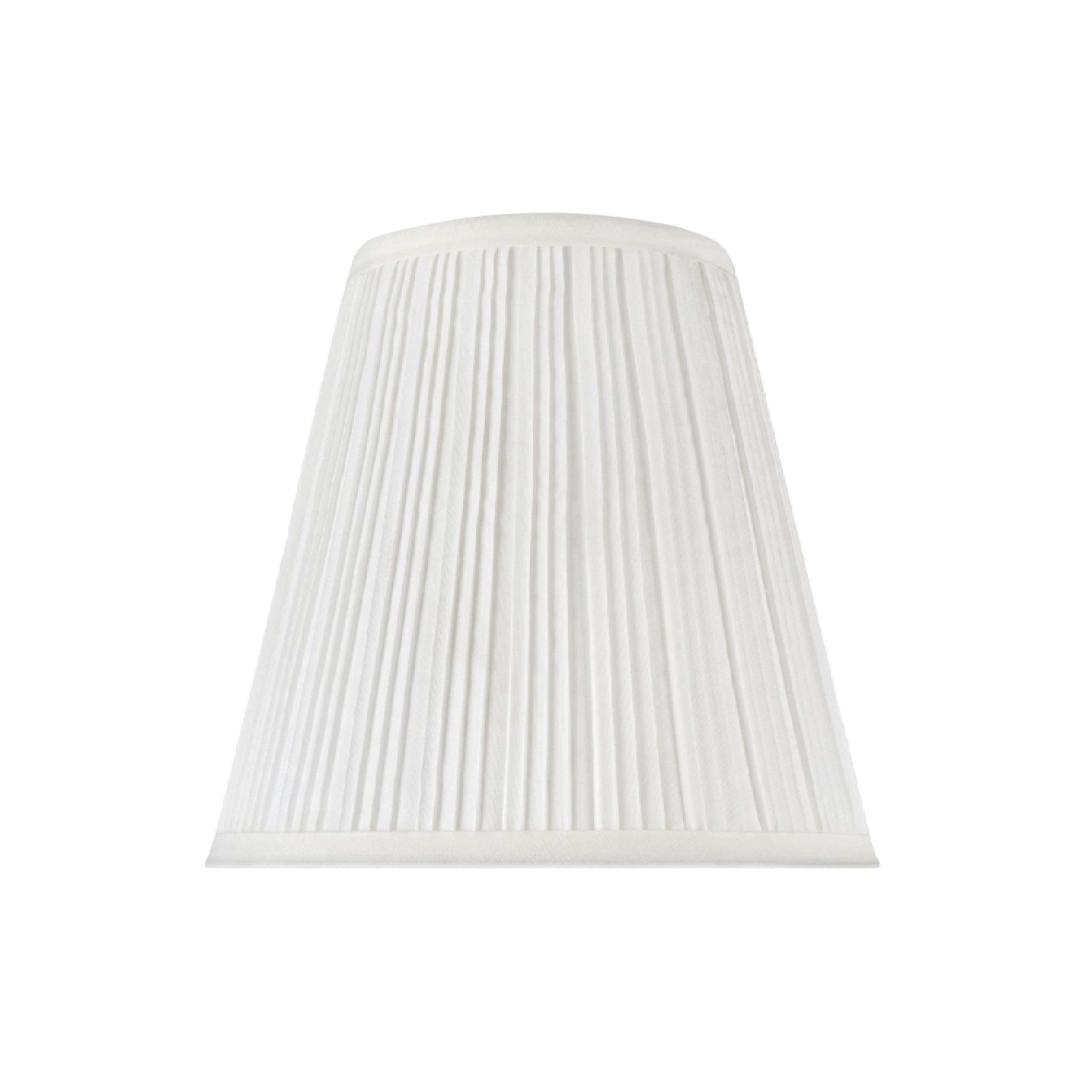 Aspen Creative 33004A, Transitional Pleated Empire Spider Construction Lamp Shade In Off White, 9&quot; Wide (5&quot; X 9&quot; X 8-1/2&quot;)