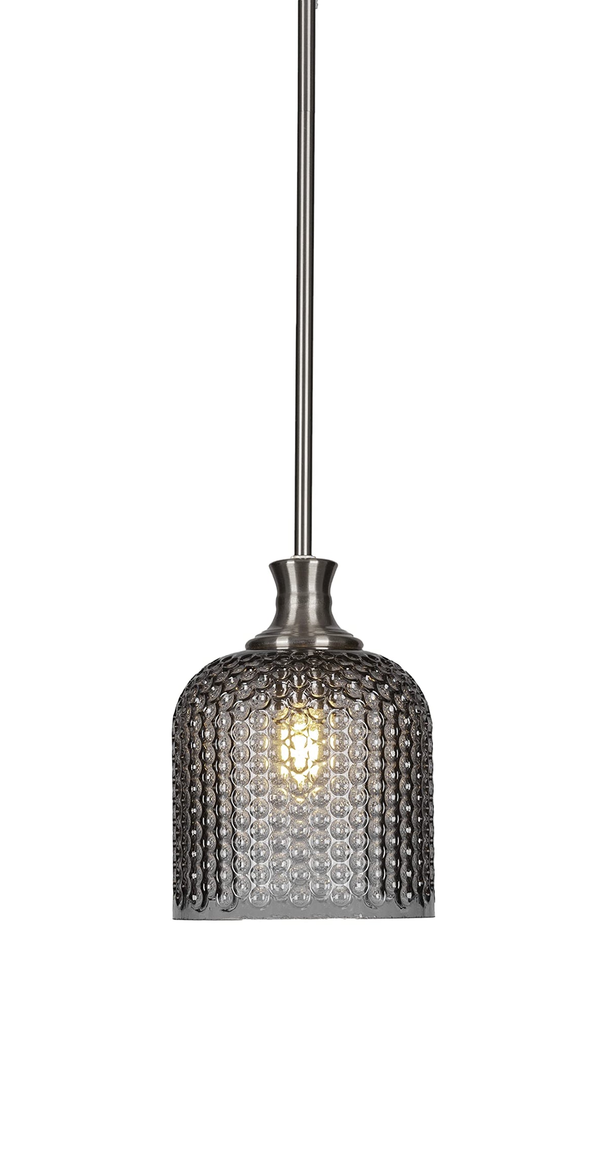 Zola 1 Light Pendant in Brushed Nickel (76-BN-4912)