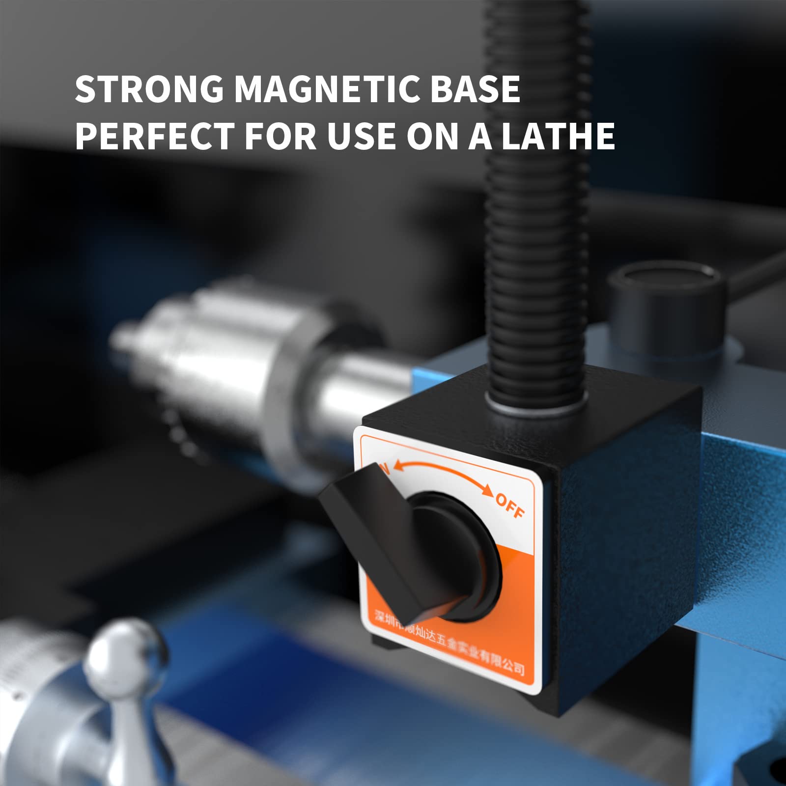 35Leds Magnetic Light, 1200 Lumen 120V Flexible Gooseneck Work Light With Adjustable Magnetic Base For Lathe Cnc Milling Drill Press Sewing Machine Industrial Lighting, 12W