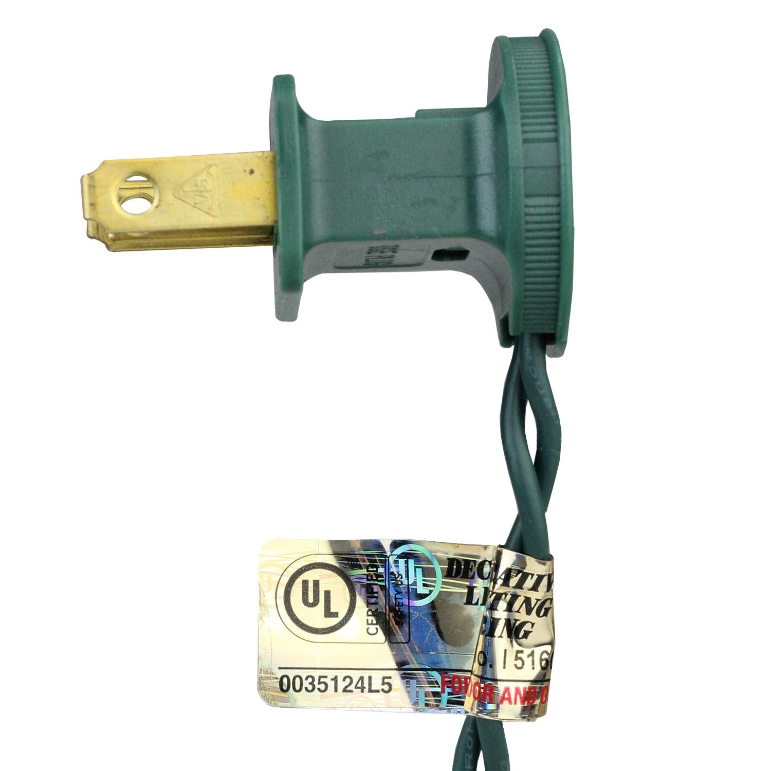 Northlight Red LED C9 Christmas Lights - 16 ft Green Wire, Model 191296026086, Plastic