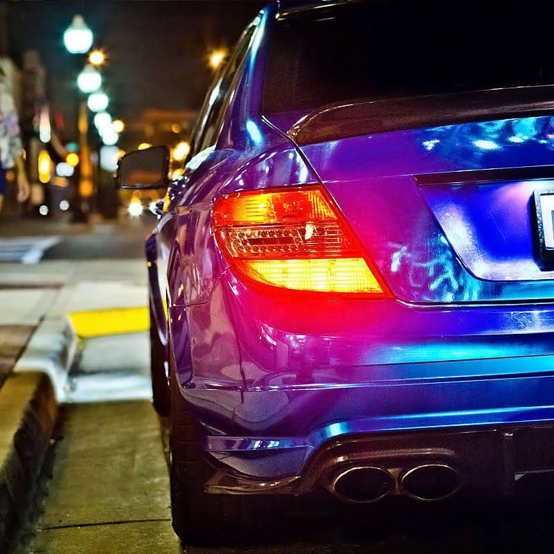 Philips Automotive Lighting 194RLED Ultinon LED Bulb (Red), 2 Count (Pack of 1)