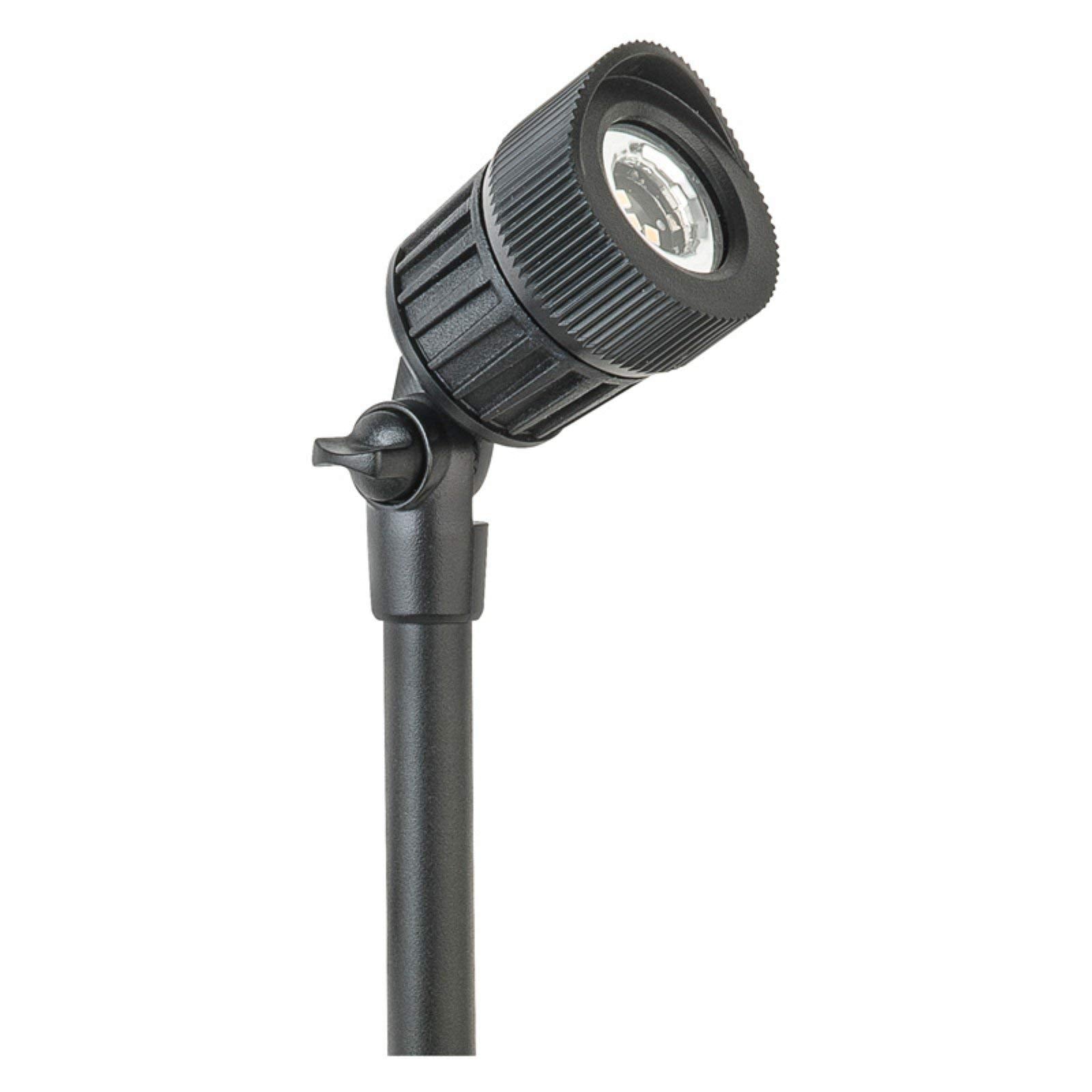 Sterno Home Low Voltage Micro Spot Light Kit, 4-Piece, Black, Aluminum, Model GL33010BK