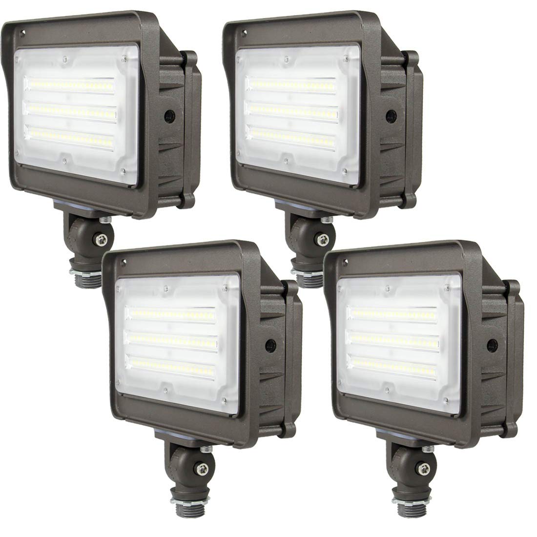kadision 50 Watt LED Flood Lights, 6500lm Replaces 400W Incandescent, 5000K Daylight LED Flood Light Outdoor Waterproof for Yard