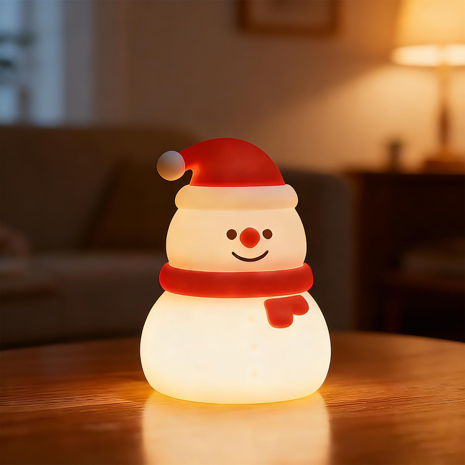 Mrauzlty Night Light for Kids, Soft Silicone Dimmable Baby Night Lights for Nursery, Rechargeable Portable LED Bedroom Bedside L