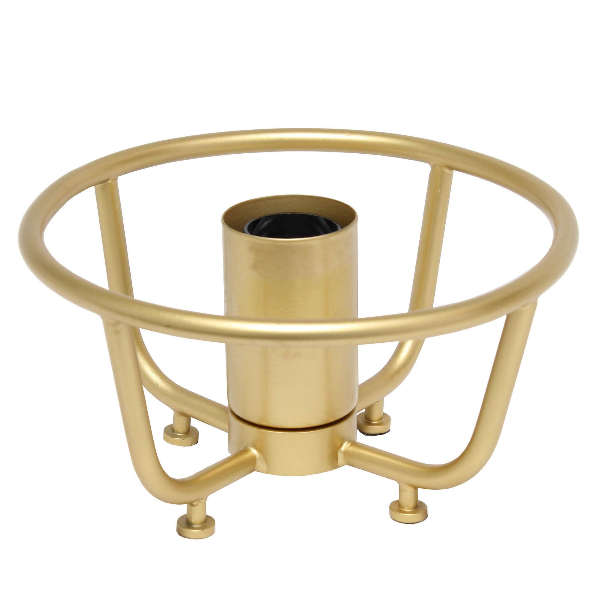 LALIA HOME Old World Globe Table Lamp Matte Gold Metal 7.75inL x 7.75inW x 10inH Model LHT-5032