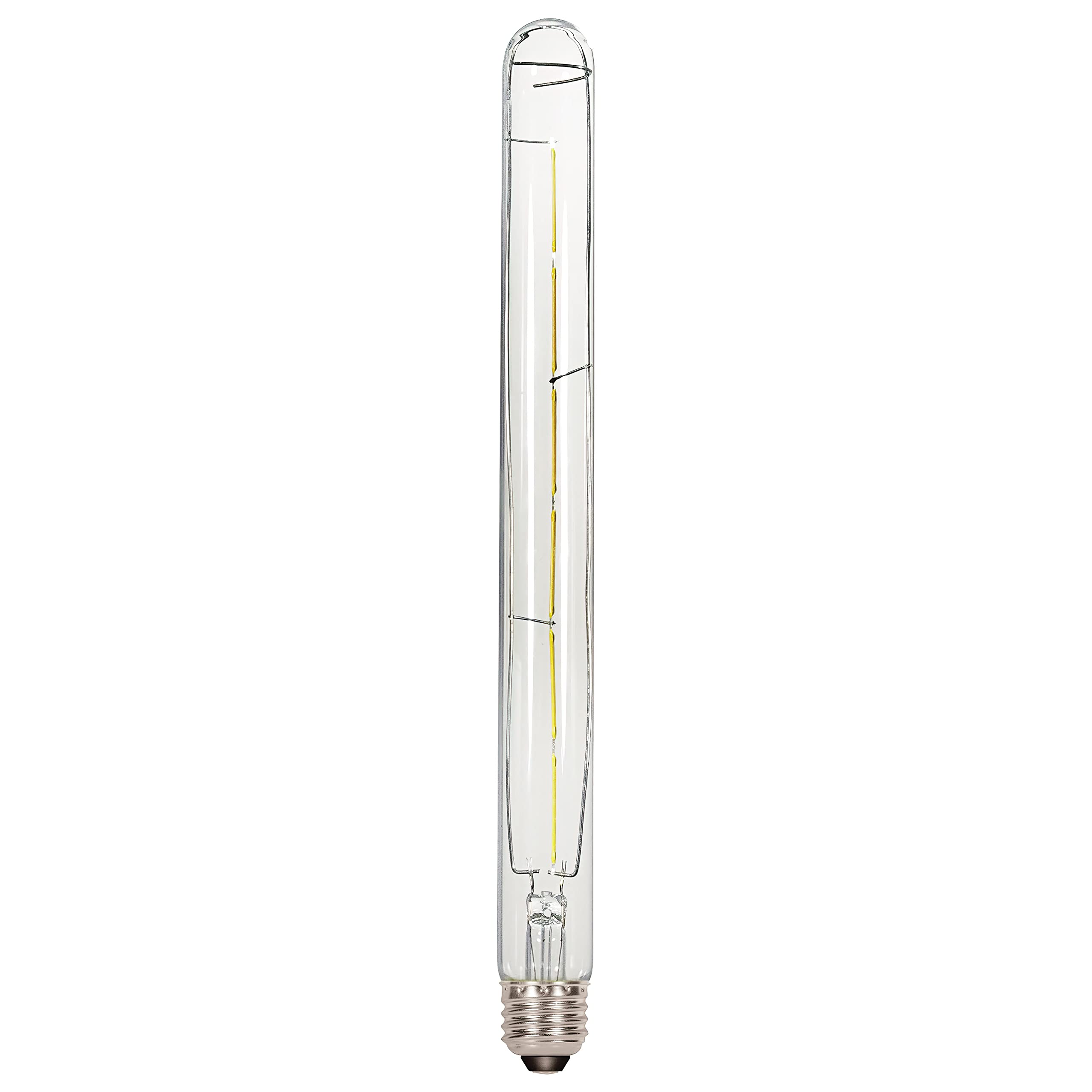 Satco S9582 Medium Base Bulb, Clear Glass, 12 inches, Light Finish