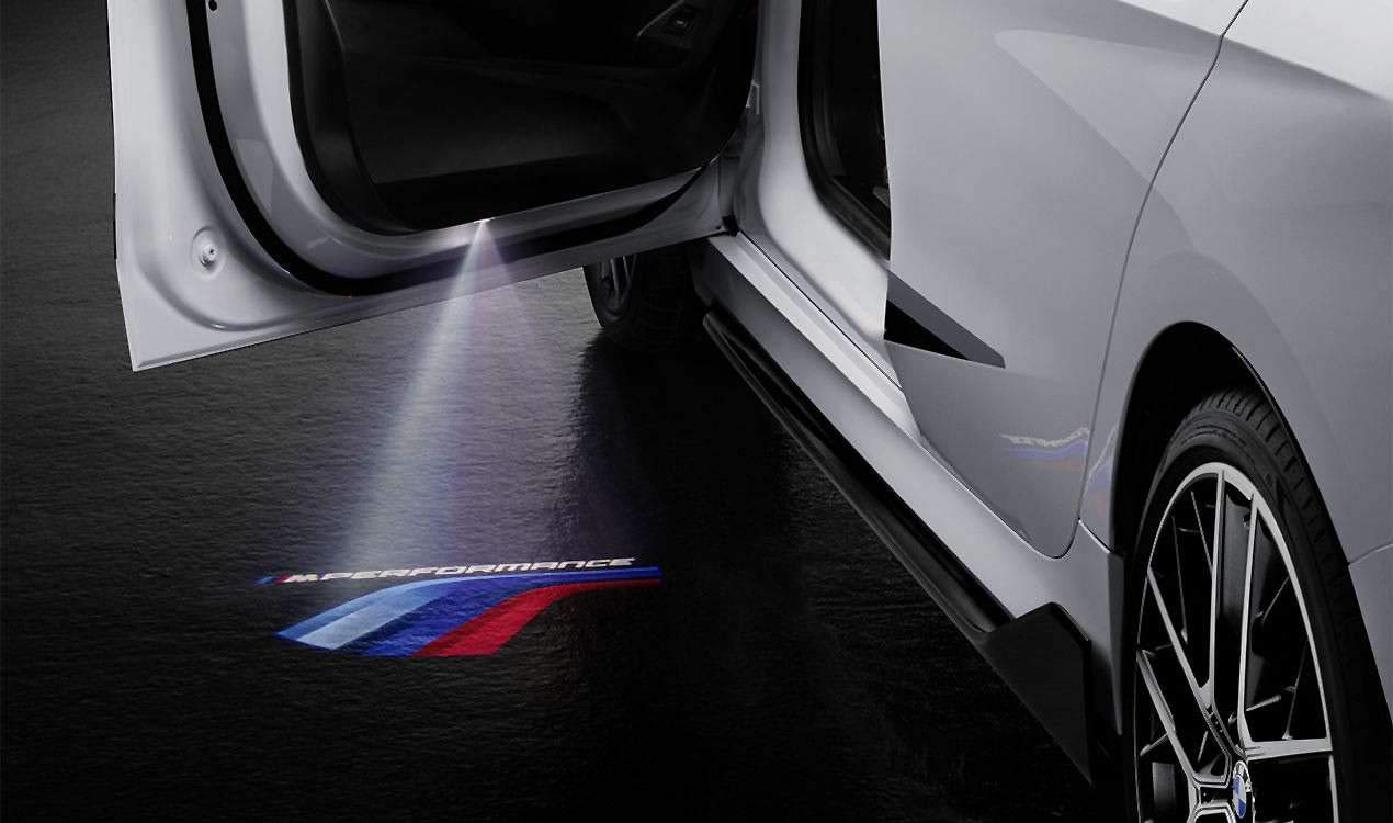 BMW M Performance Slides for LED Door Projectors - Motorsport Colors