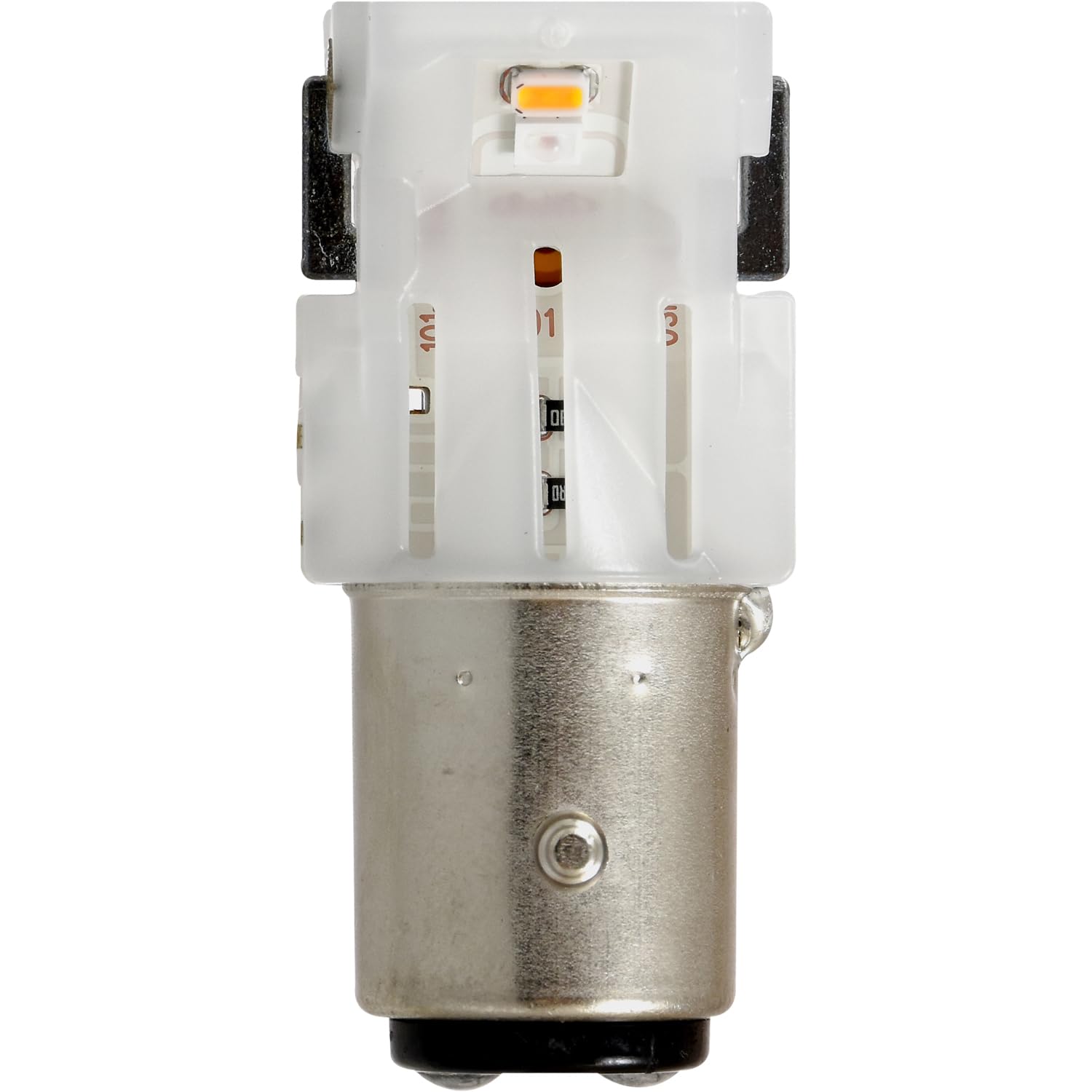 SYLVANIA 1157 LED Amber Mini Bulb - 2 Pack, Ideal for Park and Turn Lights