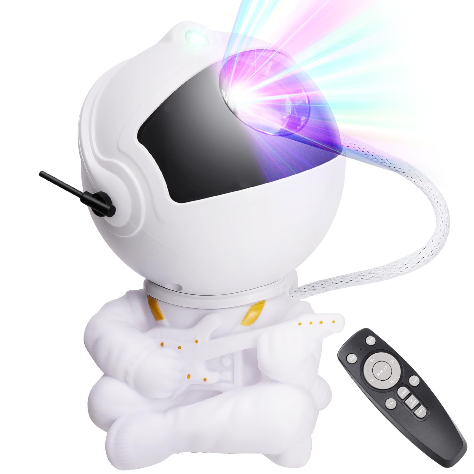 MUAOSKY Galaxy Projector Multiple Nebula Modes, Star Projector Galaxy Light with Remote Control, Galaxy Light Projector for Bedr