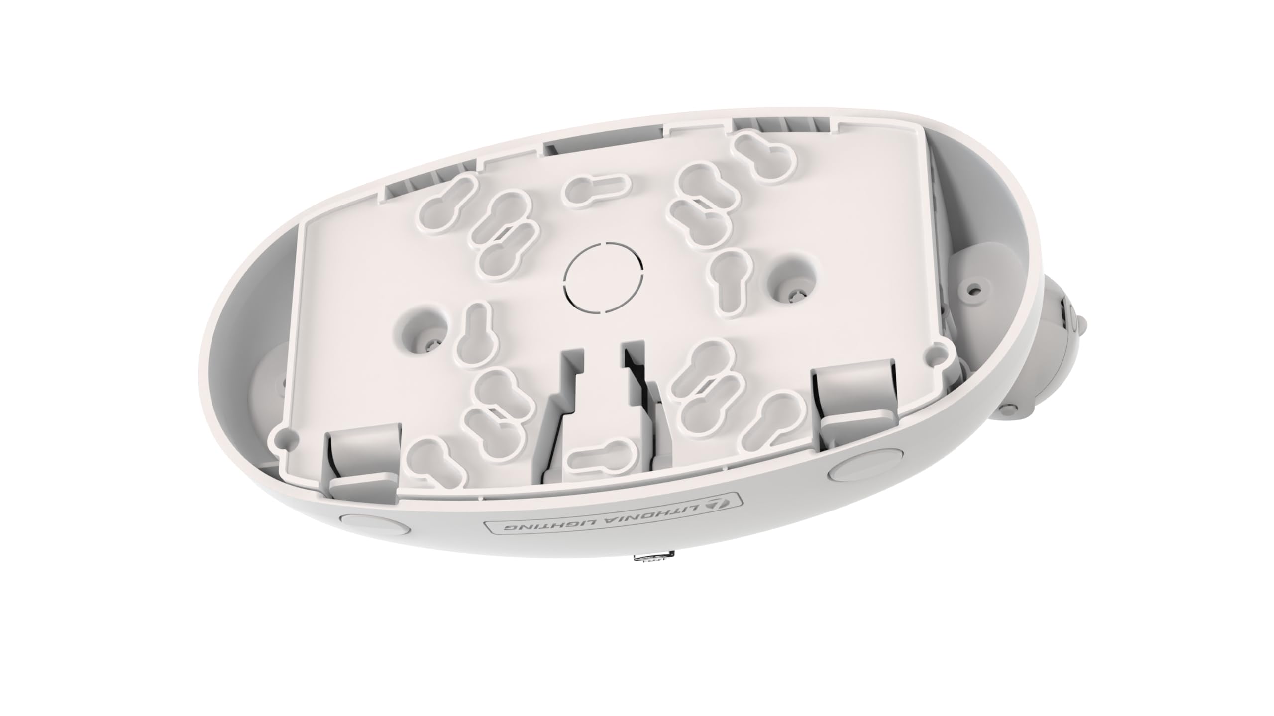 Lithonia Lighting Elm2L M12 Quantum Led Emergency Light, Manual Testing, 220 Lumens, White