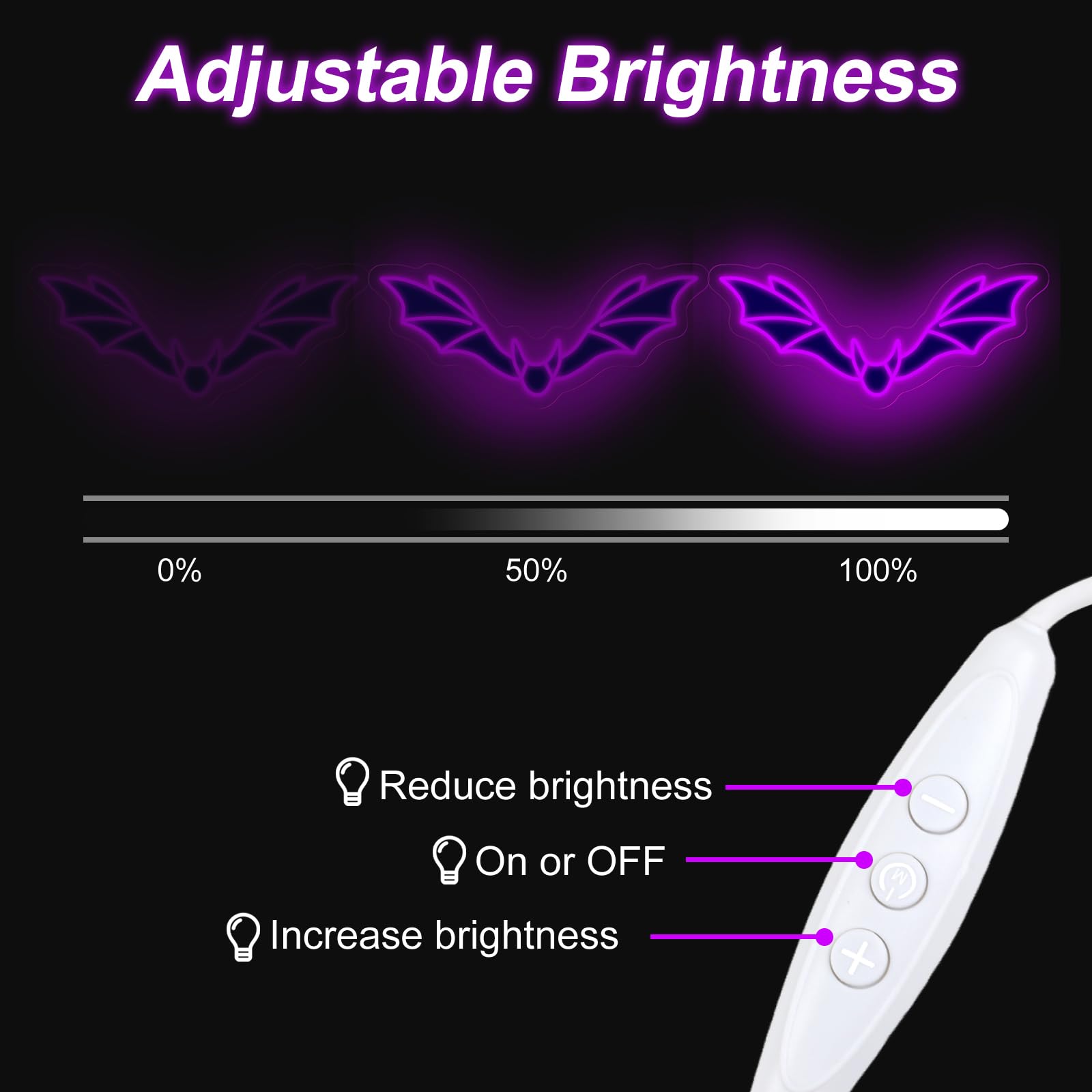 Bat Neon Sign  Halloween Bats Decor  Horror Bedroom Dorm Wall Decoration  Bat Lovers Gift  Gothic Home Wall Room Decor  Red  15.7X6.9