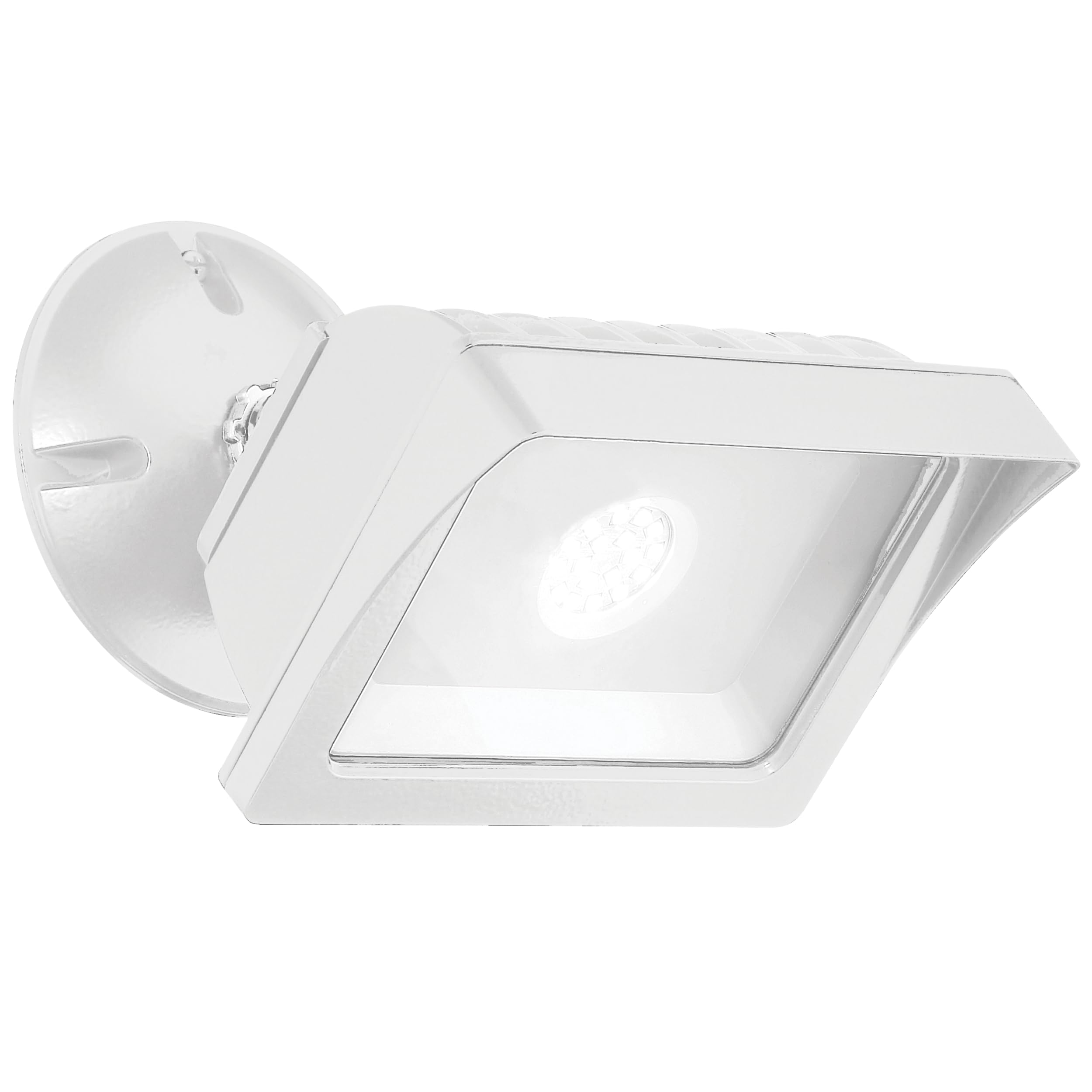 Designers Fountain FL2016N40-06 Integrated Led Adjustable Single-Head White Outdoor Flood Light, 1775 lm, 4000K