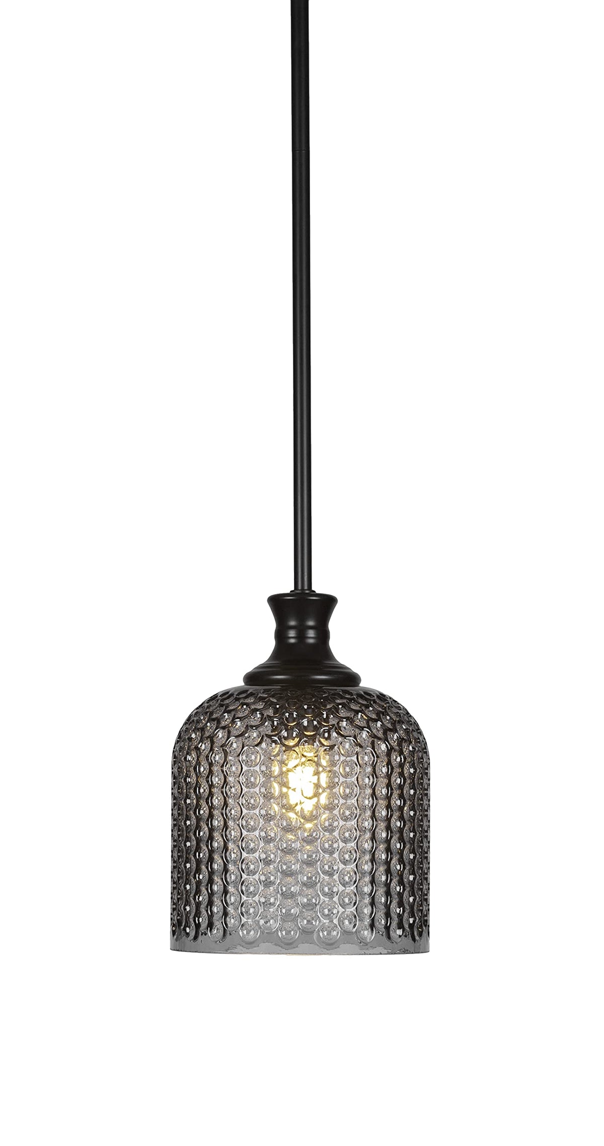Zola 1 Light Pendant in Matte Black (76-MB-4912)