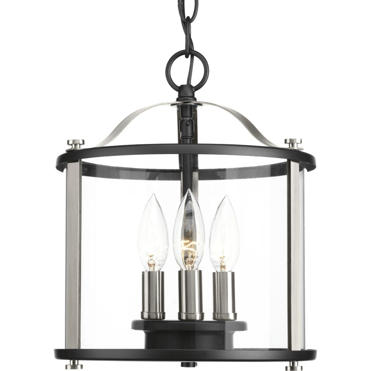 Progress Lighting Squire Outdoor Light Fixture, Alloy Steel, 11.00x9.88x9.88, Black, Model P550011-031
