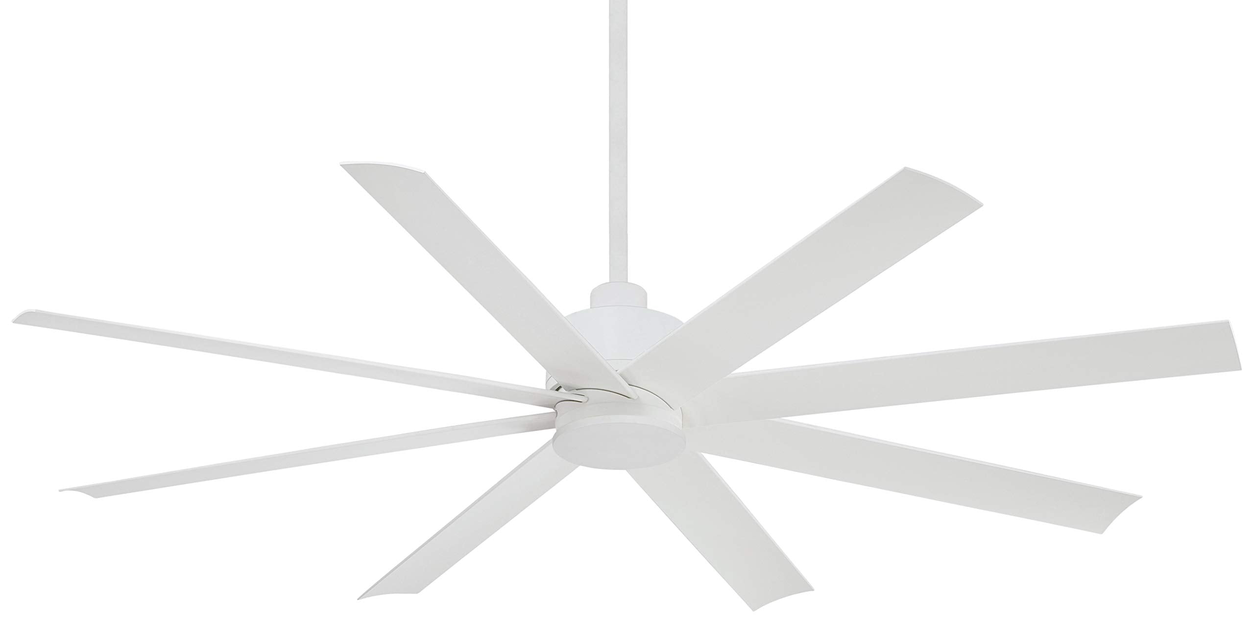 Minka-Aire F888-WHF, Slipstream, 65 Ceiling Fan with Light & Remote Control, White