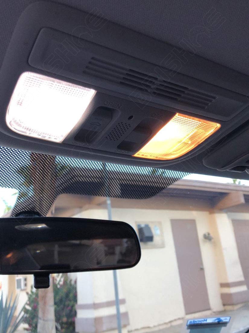 BRISHINE Super Bright 6000K White LED Interior Lights Kit for Honda CR-V 2013-2021 + License Plate Lights & Tool