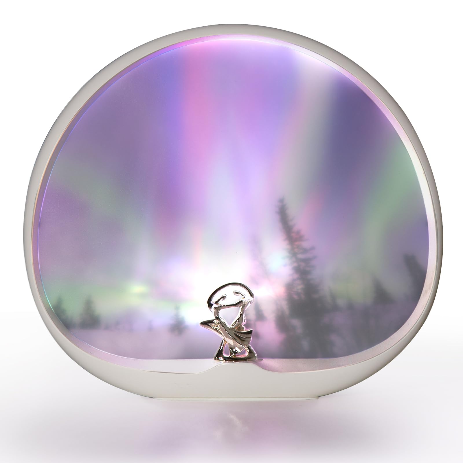 Northern Lights Aurora Table Lamp, Multiple Colors Dynamic Touch Lights, Light Show/Decoration/Painting, Anniversary/Valentine's