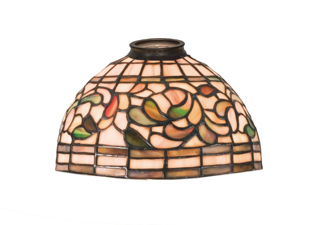 Meyda Tiffany Lighting 8in W Metal Finish: Bapa Model 10988