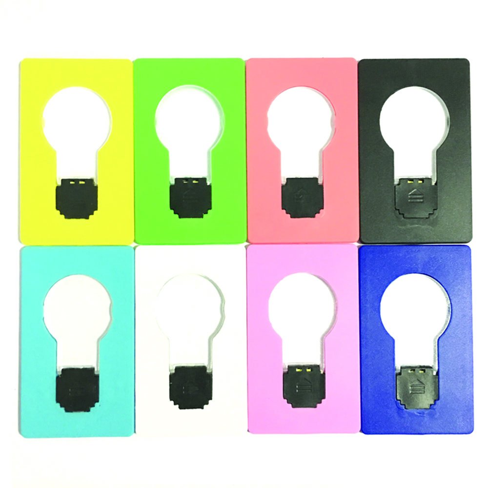 Inovat 10PCS / 10 x Mini led Credit Card/Portable/Card Pocket Light Bulb lamp Christmas Card/Switch Card Sharp led Light Bulb Bl