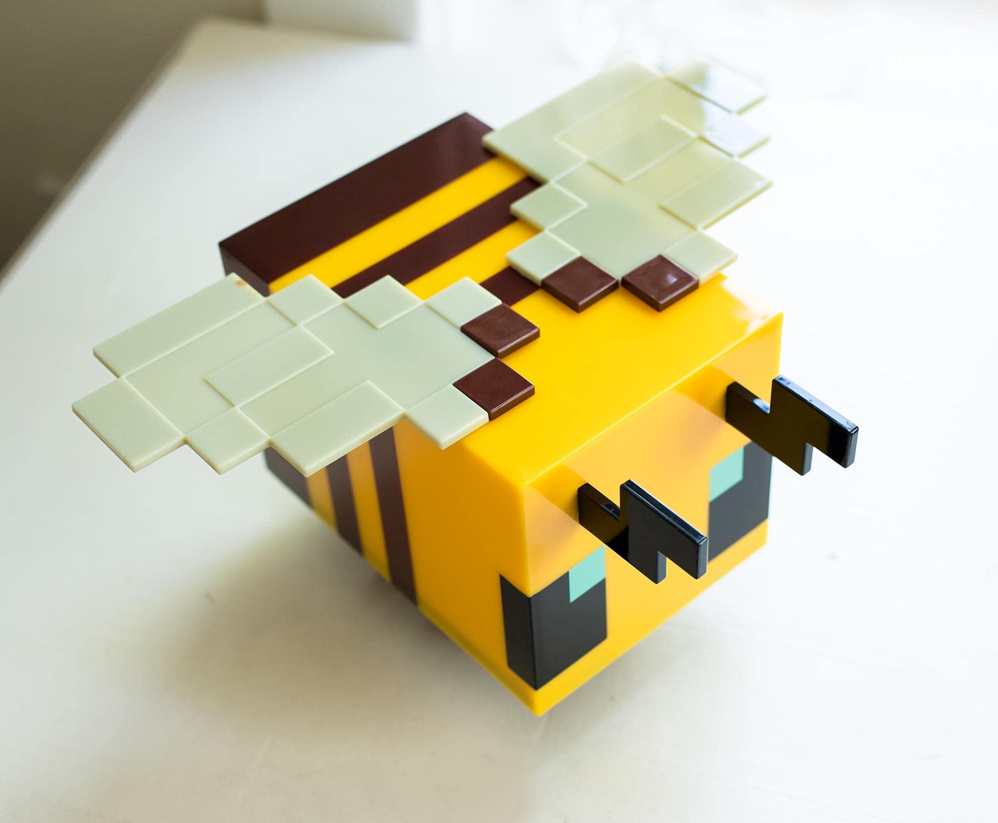 Minecraft Yellow Bee Mood Light - 5" Tall Resin Figure, Model 16688
